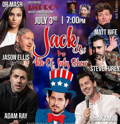 Jack Jr. & Friends at Hollywood Improv (The Main Room)