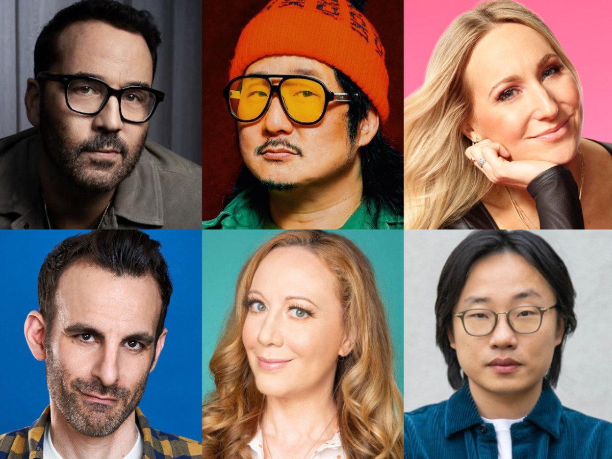 Nikki Glaser, Bobby Lee, Jeremy Piven, Jimmy O. Yang, Brian Monarch, Renée  Percy, at Hollywood Improv (12215995)