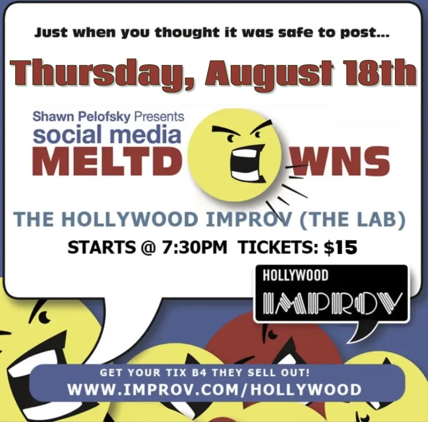 Social Media Meltdowns ft. Shawn Pelofsky, Vicki Barbolak, Alex Hooper, Mary Kennedy, Shelagh Ratner, Teddy Margas, Matt Marr, Jeremy Beth Michaels, Kimberly Lewis and more!