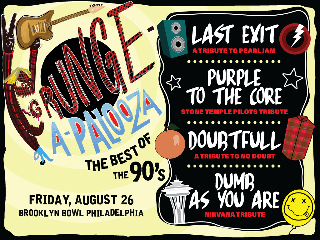 Grunge-A-Palooza VIP Lane For Up To 8 People!