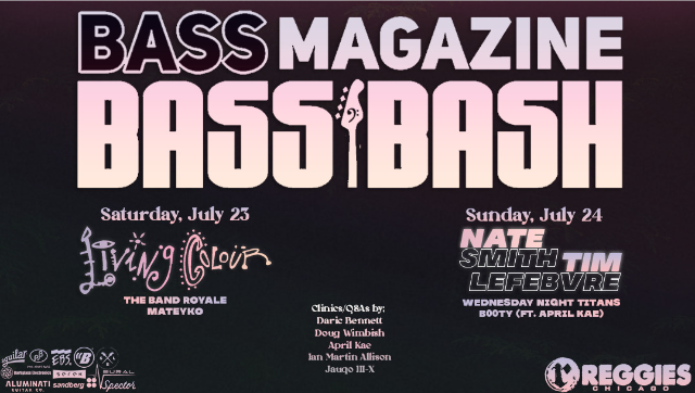 Tickets For 22 Bass Bash In Chicago Featuring Living Colour Tim Lefebrve Nate Smith Ticketweb Reggies Rock Club In Chicago Us Tickets For 22 Bass Bash In Chicago Featuring Living Colour Tim Lefebrve Nate Smith Ticketweb Reggies Rock Club In Chicago Us