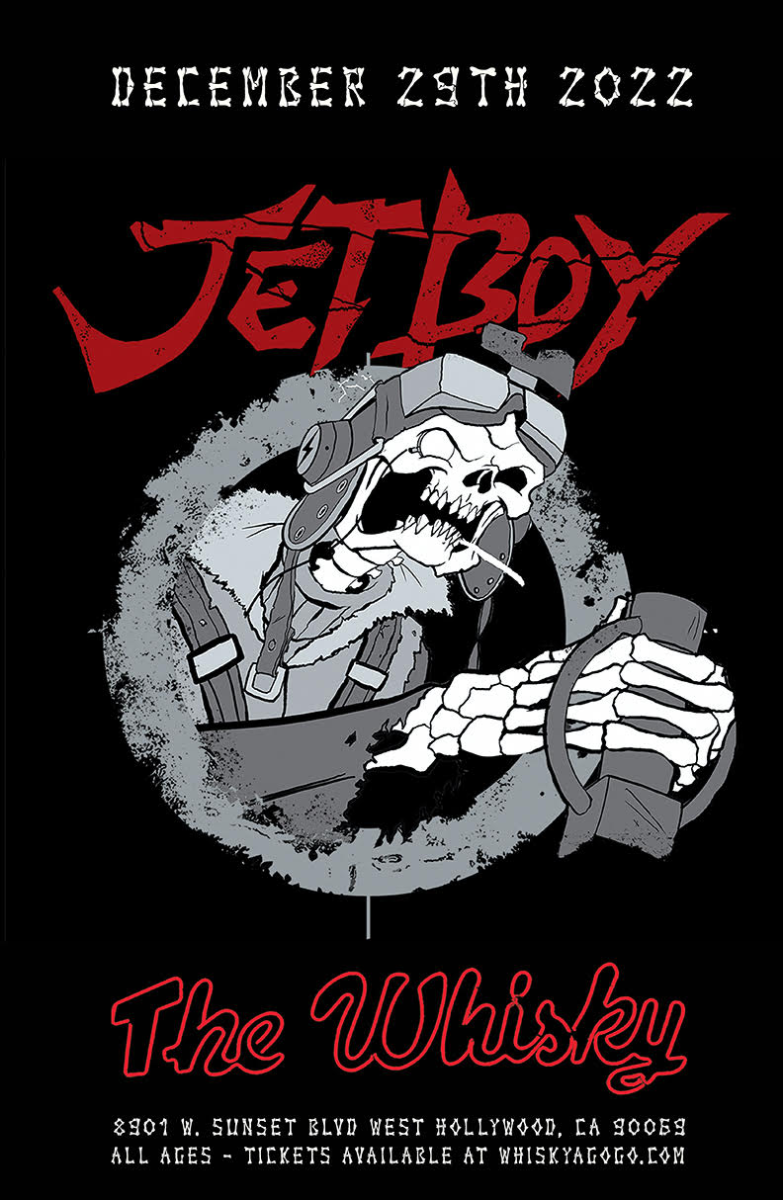 Jetboy, The Raskins, Hellgrimm, American Jetset, Rodg