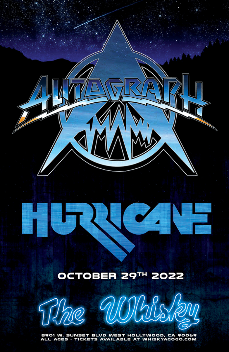 Autograph, Hurricane, Prima Donna Rising, DEAD WEST, Perpetual Thursday