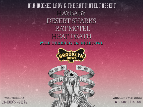 More Info for Haybaby + Desert Sharks + Rat Motel + Heat Death