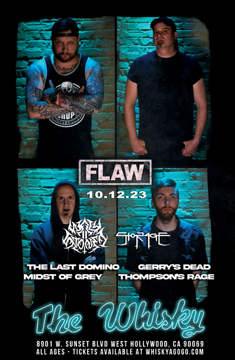 FLAW, Way II Stoned, The Last Domino, Storage 24, Gerry's Dead, Midst of Grey, Thompson's Rage, SevenStones