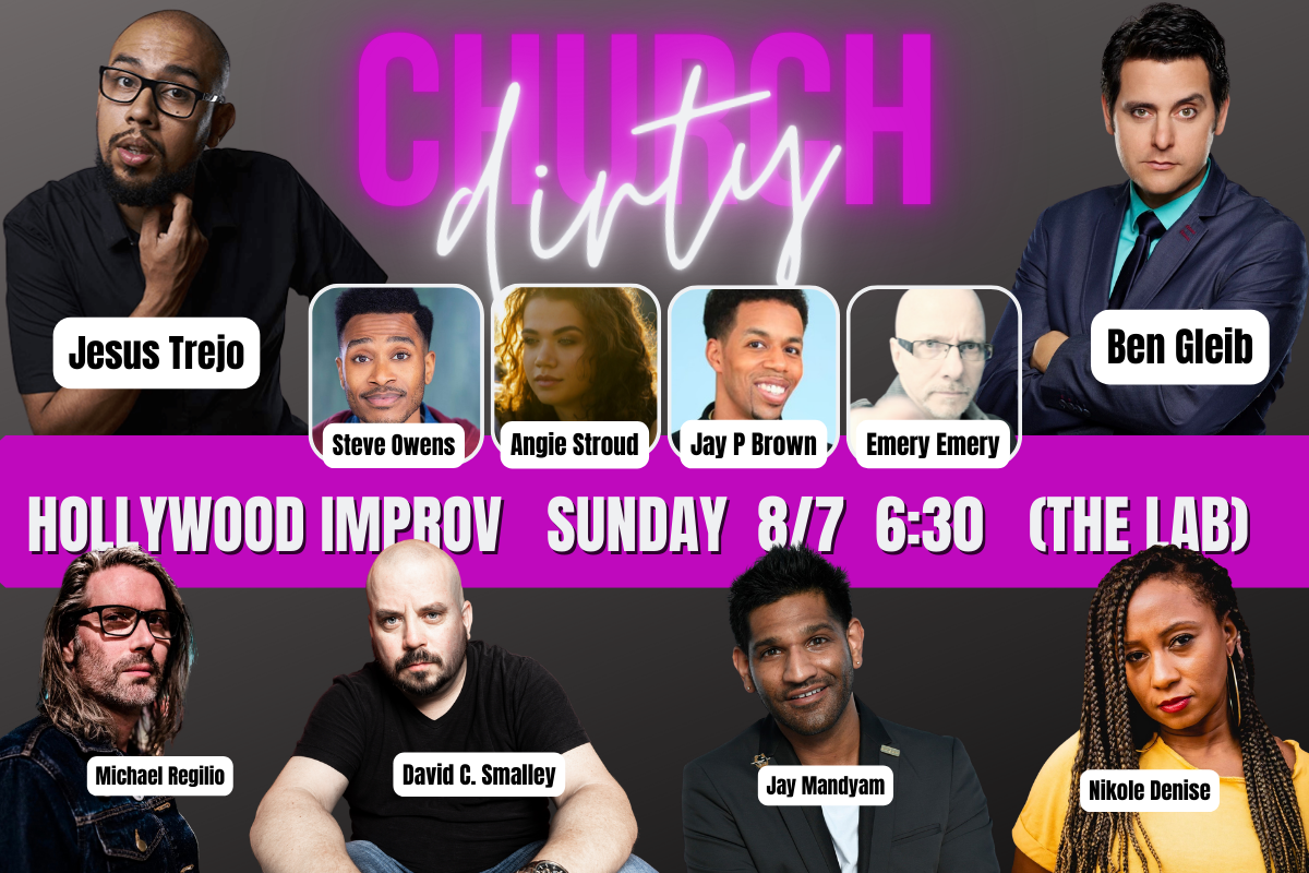 Dirty Church ft. Jesus Trejo, Ben Gleib, Jay Mandyam, David C. Smalley, Michael Regilio, Emery Emery, Angie Stroud, Steve Owens and more TBA!