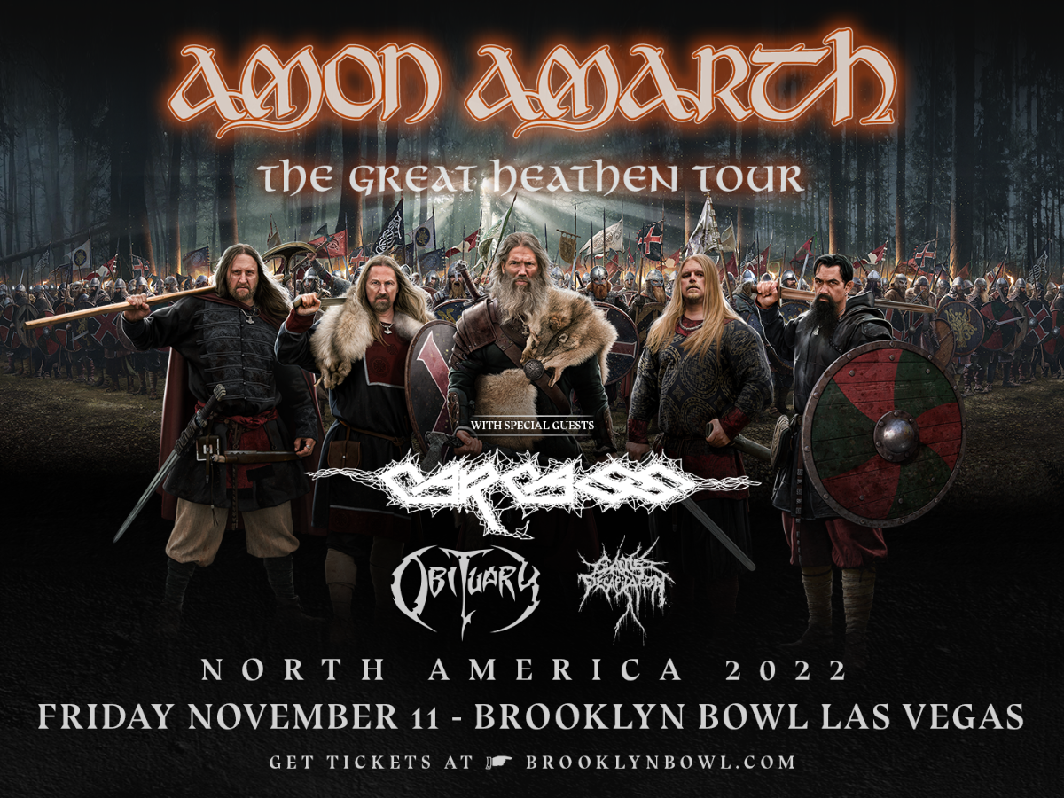 Amon Amarth - The Great Heathen Tour with Special Guests