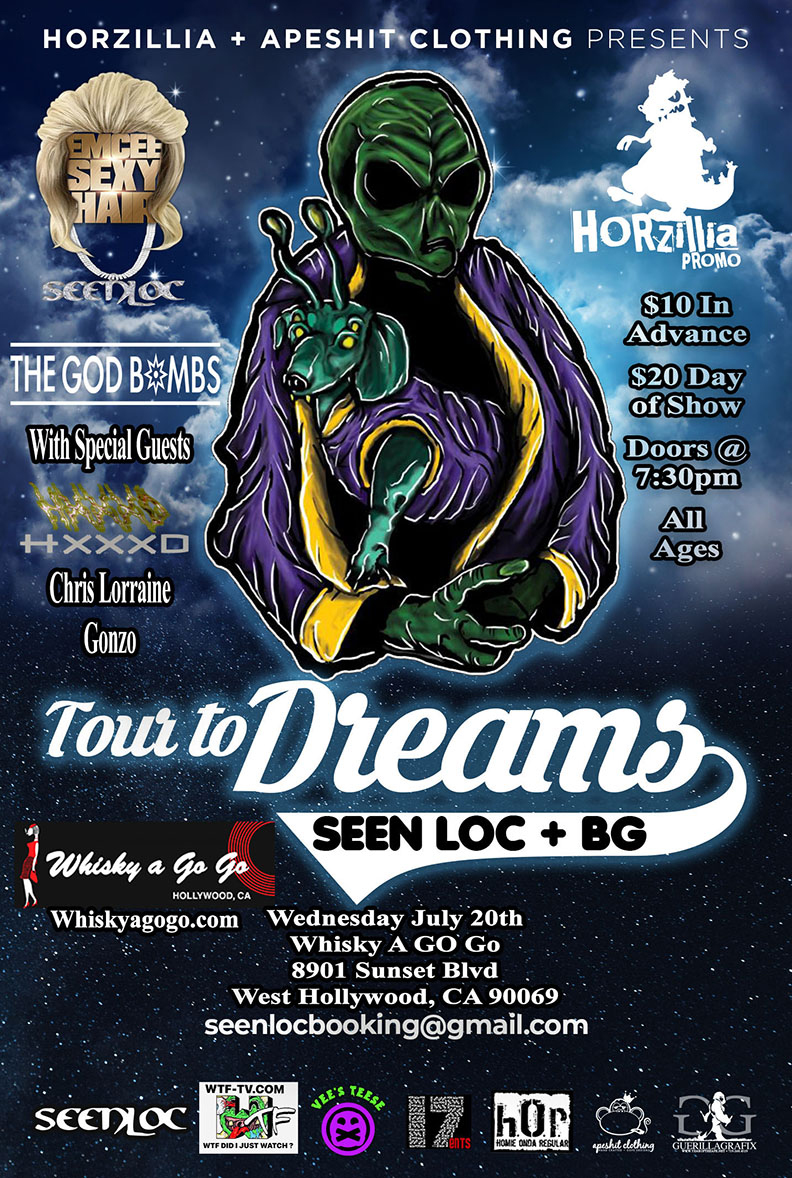 Seen Loc, B-Hold Da General, HXXXD, God Bombs, Chris Lorraine, Gonzo