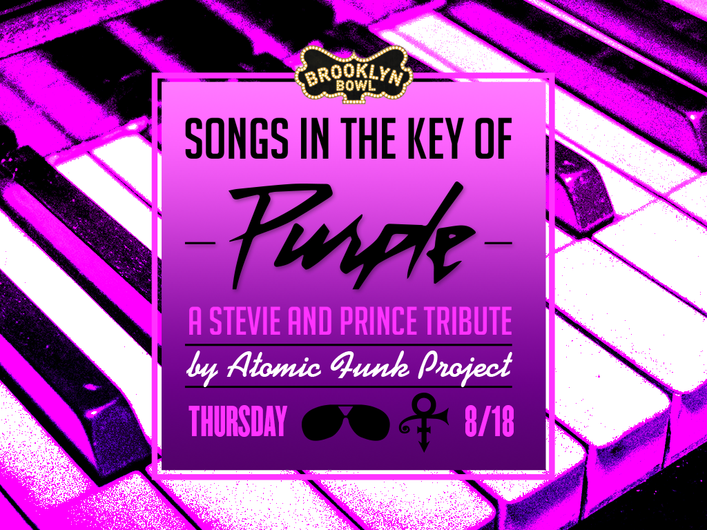 Songs in the Key of Purple: A Stevie + Prince Tribute with Atomic Funk Project
