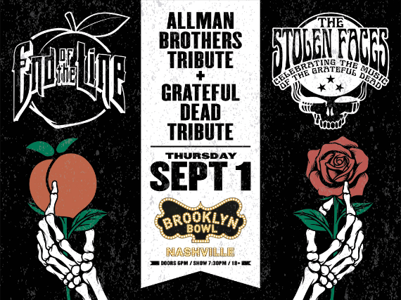 More Info for The Stolen Faces: Grateful Dead Tribute + End of the Line : A Tribute to The Allman Brothers Band