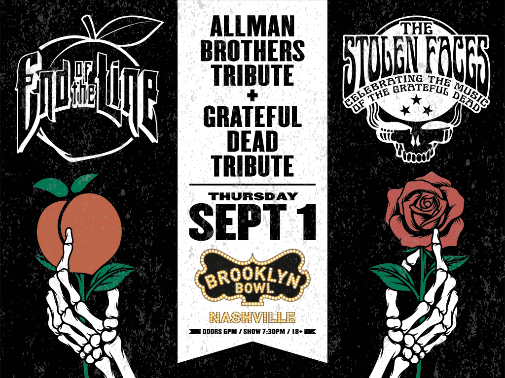 The Stolen Faces: Grateful Dead Tribute + End of the Line : A Tribute to The Allman Brothers Band