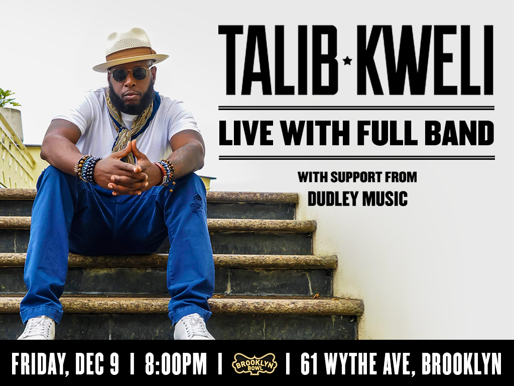 Talib Kweli LIVE with full band
