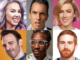 Iliza, Whitney Cummings, Sebastian Maniscalco, Andrew Santino, Brian Monarch, Jamel Dotson and more!