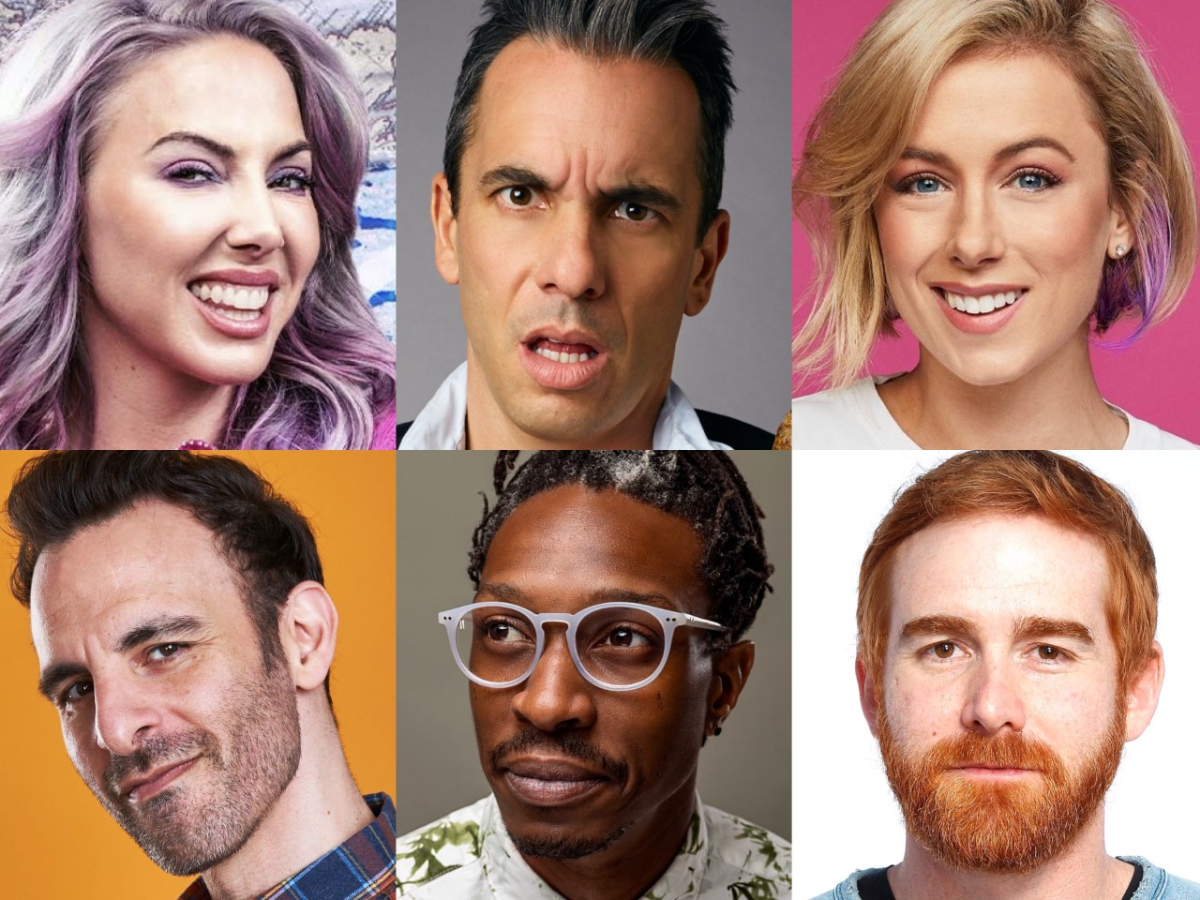 Iliza, Whitney Cummings, Sebastian Maniscalco, Andrew Santino, Brian Monarch, Jamel Dotson and more!