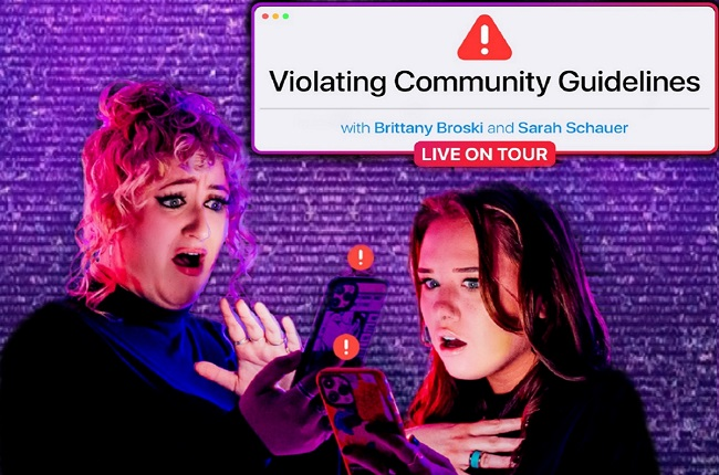 Violating Community Guidelines w/ Brittany Broski Sarah Schauer