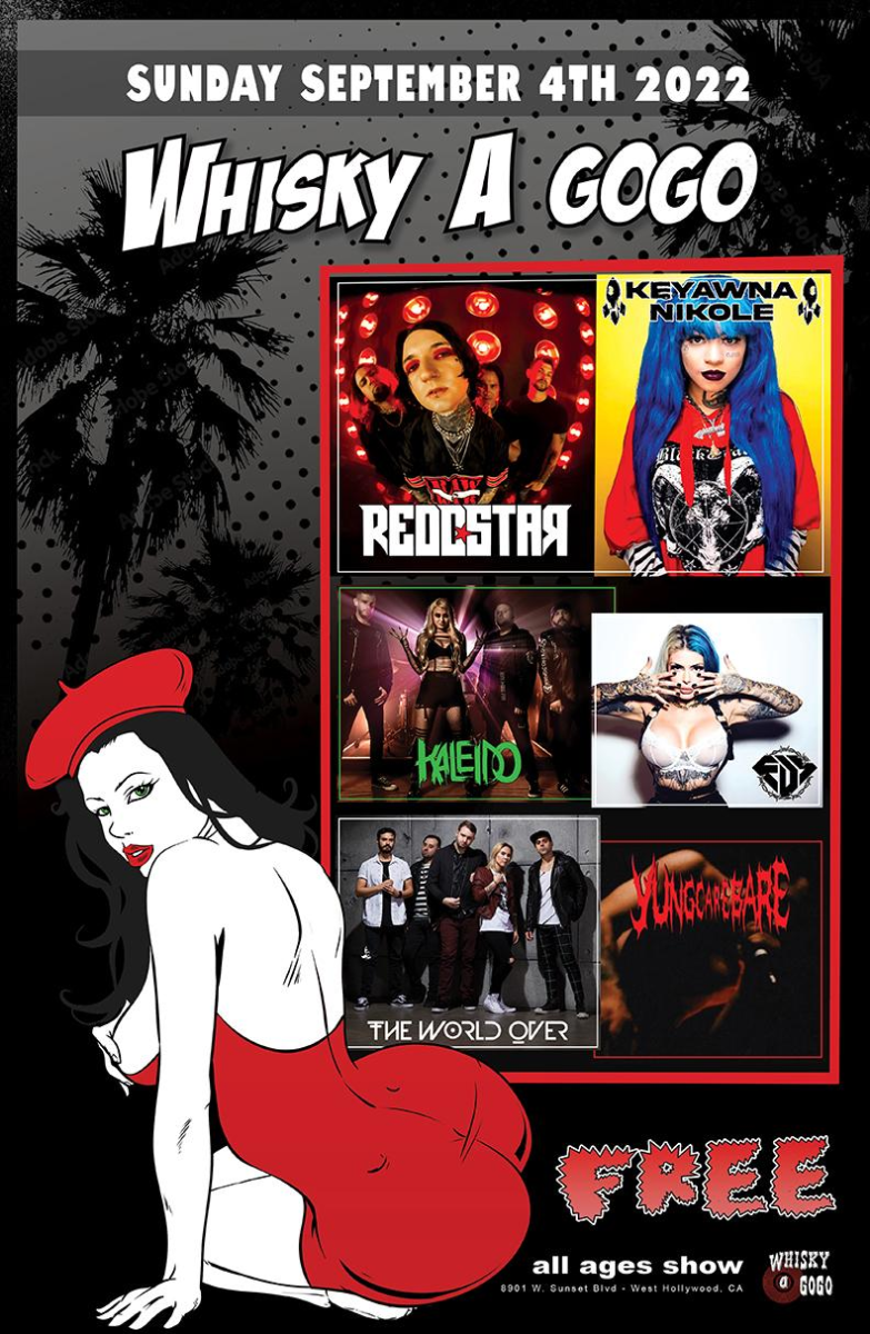 Reddstar, Keyawna nikole, Kaleido, Fate Destroyed, The World Over, Yungcarebare