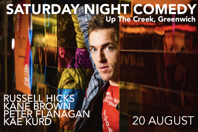 Saturday Night Comedy Sat 20 Aug