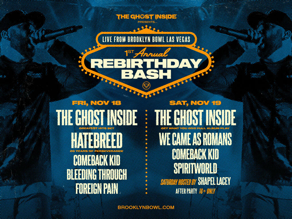 The Ghost Inside Brooklyn Bowl The Ghost Inside Brooklyn Bowl