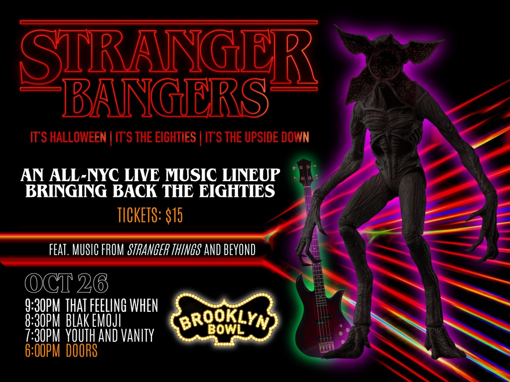 Stranger Bangers: A Live Music Celebration of Everything Evil and 80s