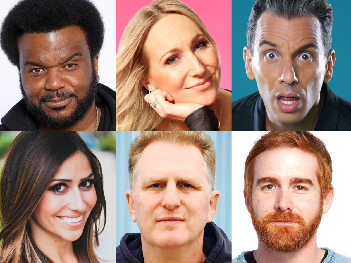 Sebastian, Nikki Glaser, Michael Rapaport, Craig Robinson, Brian Monarch, Jessica Keenan and more TBD!