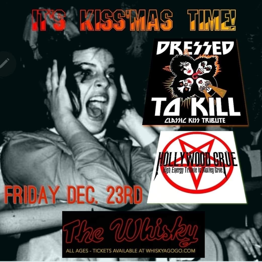Dressed To Kill, Hollywood Crue (Tribute to Motley Crue), Sir Wayne Collins, Crystal Shades, The Sence