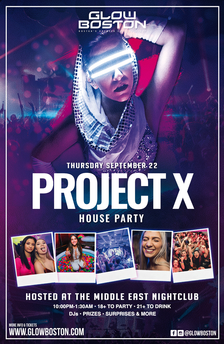 Glow Boston Project X The Middle East Restaurant And Nightclub Glow Boston Project X The Middle East Restaurant And Nightclub