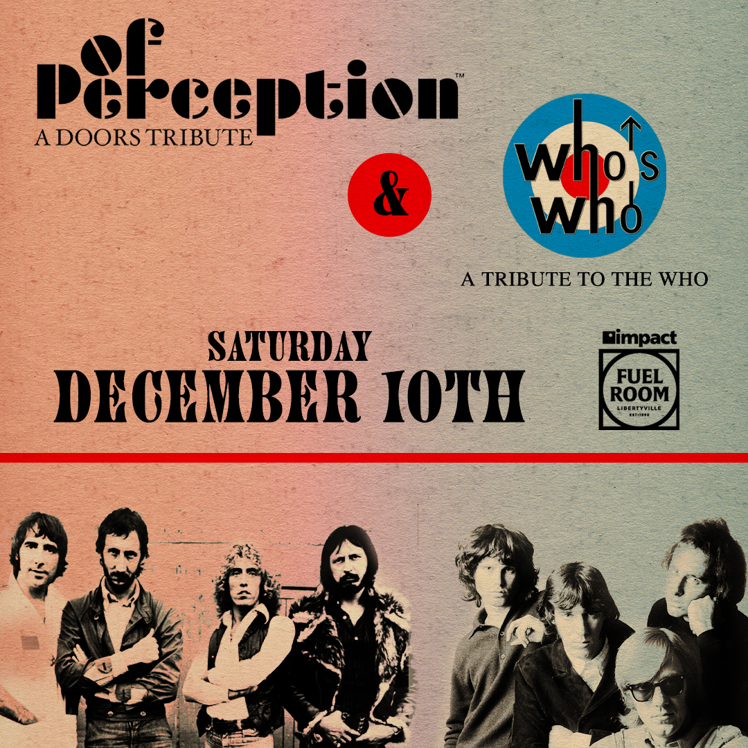 60's Rock Legends Night: Tributes to The Doors and The Who show poster