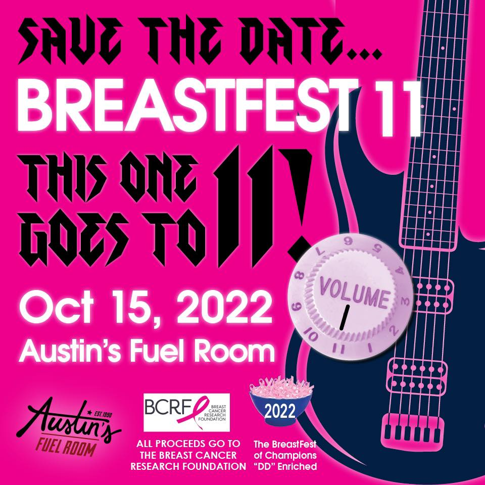 BreastFest 11 show poster