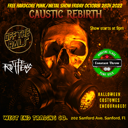 Hardcore/Punk night with Caustic Rebirth and guests