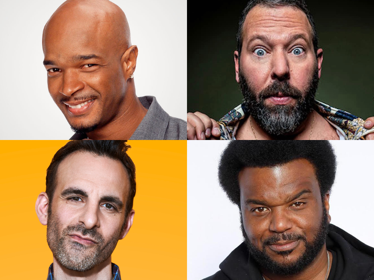 Bert Kreischer, Damon Wayans, Craig Robinson, Brian Monarch, Rosie Tran and more!
