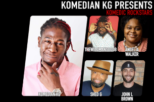 Komedian KG Presents Komedic Rockstars