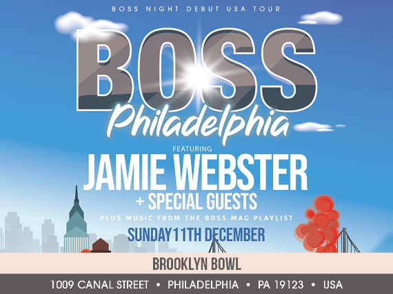 More Info for BOSS Night ft: Jamie Webster