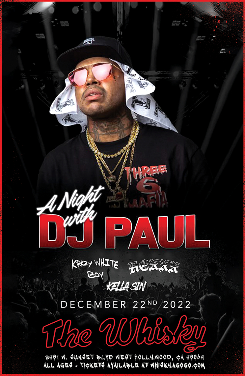 DJ Paul , Krazy White Boy, HEXXX, Kella Sin