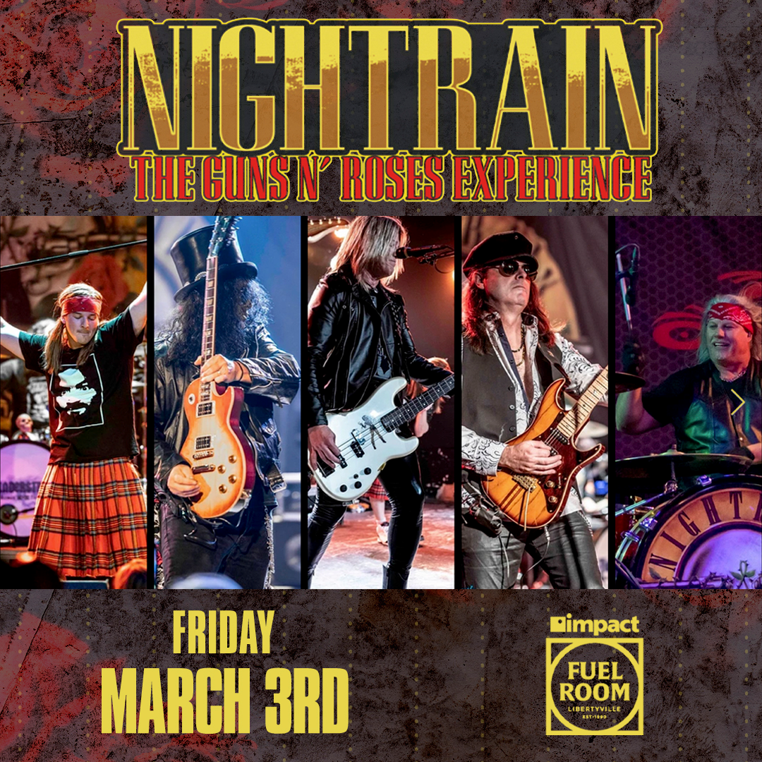 Nightrain: The Guns N' Roses Experience show poster