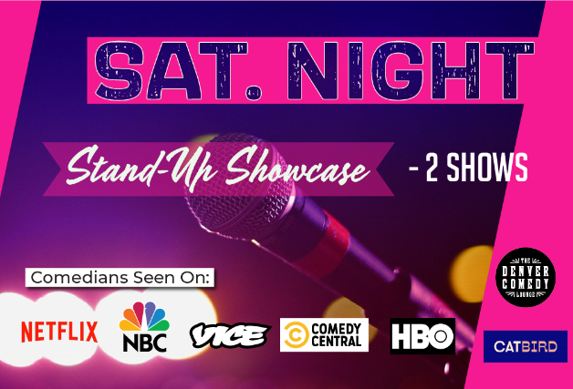 SORRY, THIS EVENT IS NO LONGER ACTIVE<br>Saturday Night Stand-Up at The Denver Comedy Lounge - Denver, CO 80205