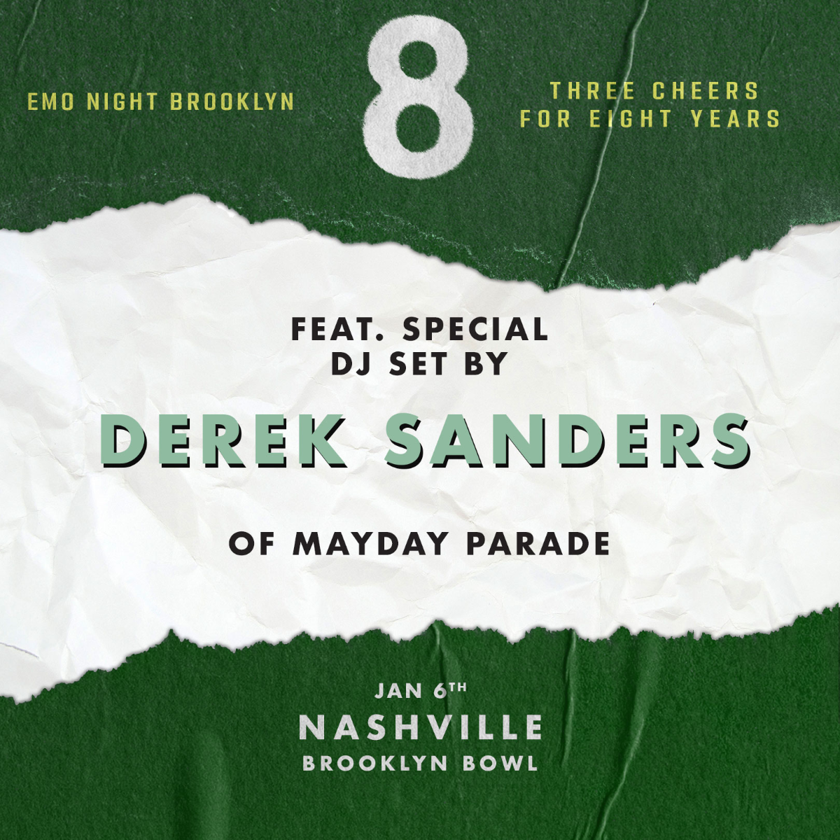 Emo Night Brooklyn feat. Derek Sanders of Mayday Parade