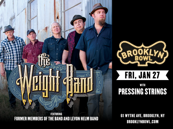 More Info for The Weight Band - featuring former members of The Band and Levon Helm Band
