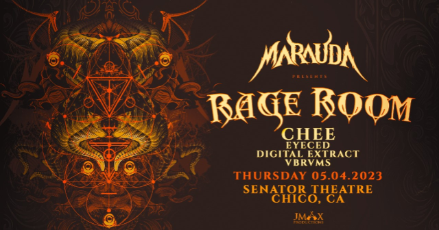 MARAUDA Presents Rage Room Tour With Support From CHEE