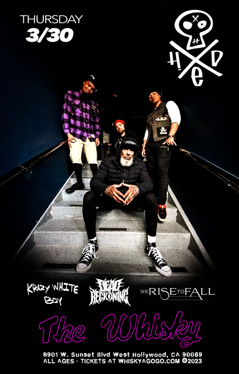 Hed PE, Krazy White Boy, Superblood, In The Black, We Rise to Fall, Dead Reckoning