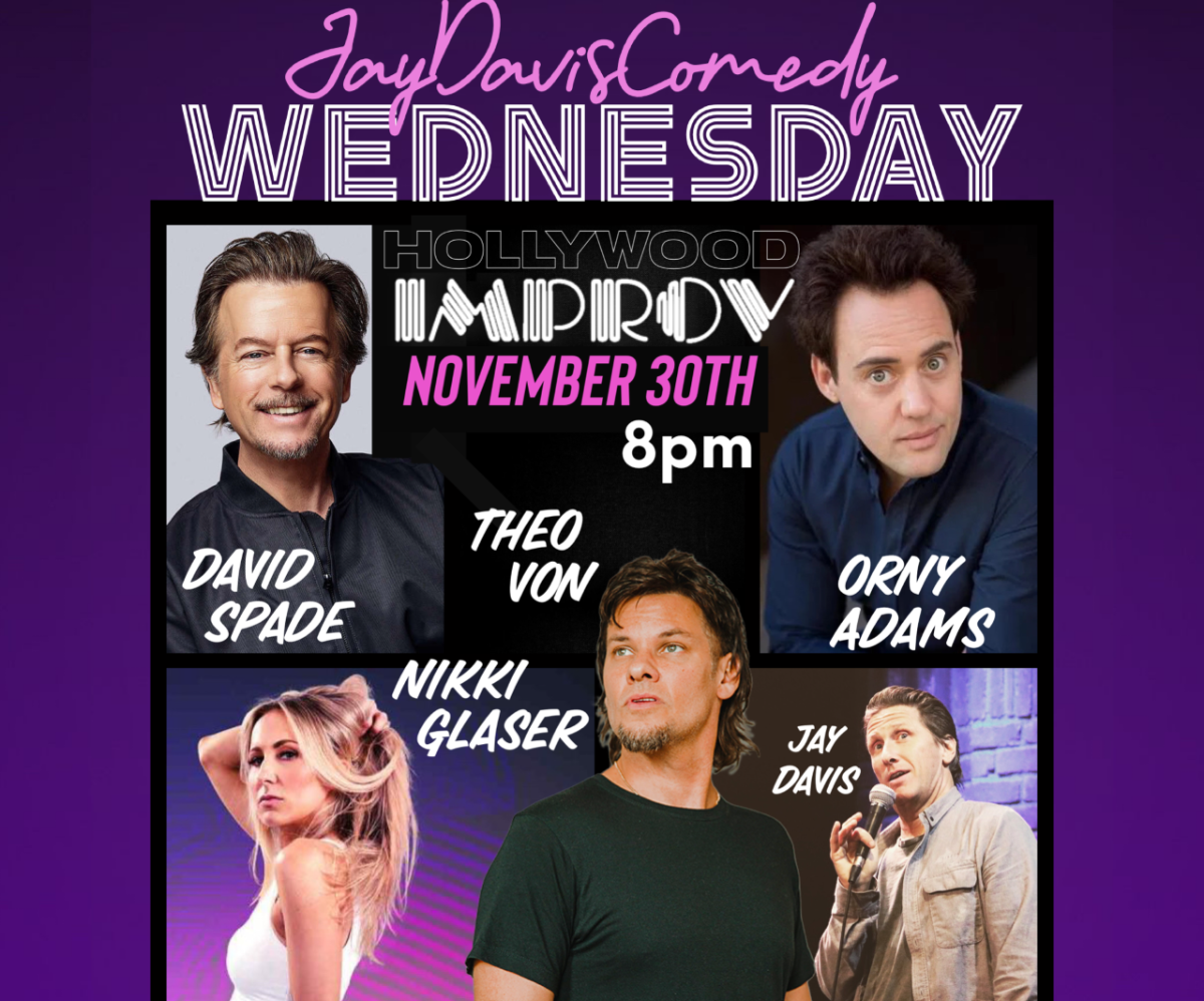 Tonight at the Improv ft.  David Spade, Theo Von, Nikki Glaser, Jay Davis, Orny Adams!