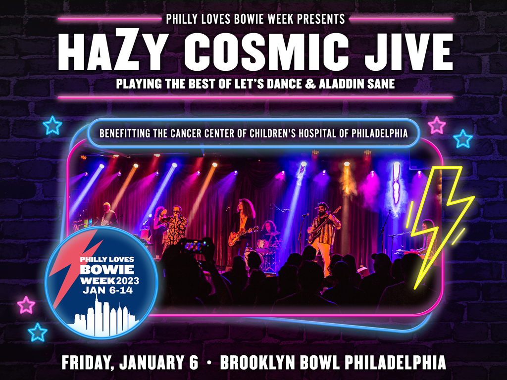 haZy cosmic jive: playing the best of Let's Dance & Aladdin Sane