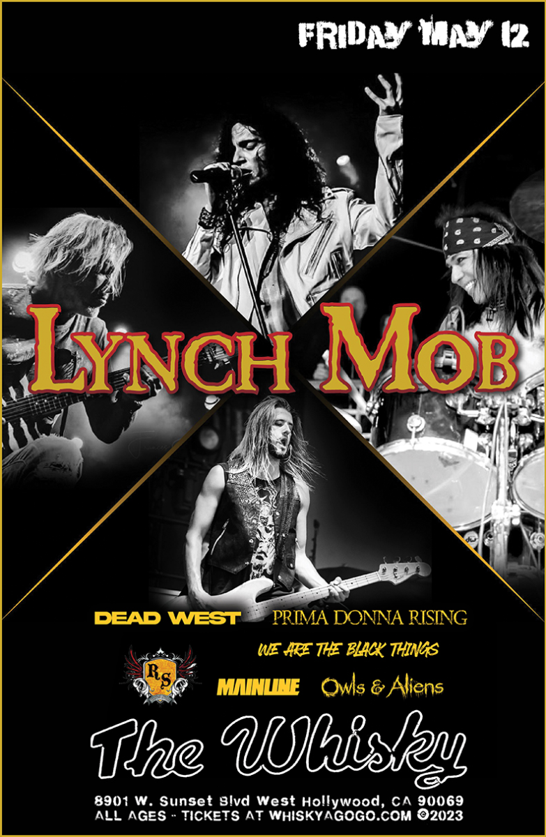 Lynch Mob, PRIMA DONNA RISING, We Are The Black Things, Dead West