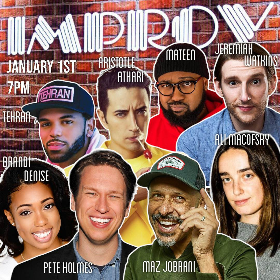 Late for Work ft. Pete Holmes, Maz Jobrani, Aristotle Athari, Jeremiah Watkins, Ali Macofsky, Brandi Denise, and more TBA!