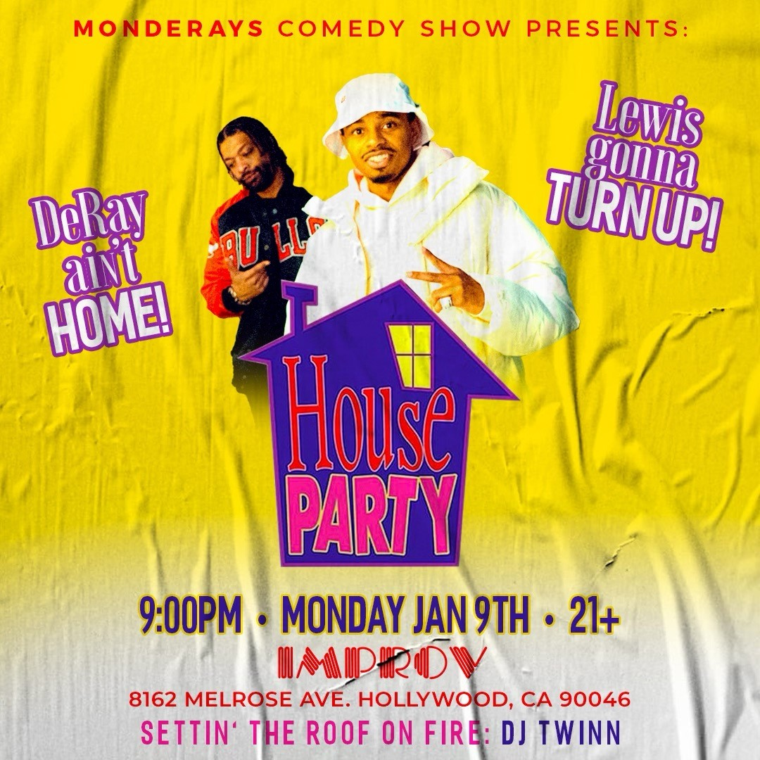 Improv Presents: MONDERAYS with Lewis Belt ft. Esau McGraw, Jamar Neighbors, Chinedu Unaka, Barry Brewer Jr., Henry Coleman