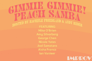 Gimmie Gimmie Peach Samba ft. Andy Rider, Rachele Friedland, Mike O'Brien, Amy Silverberg, George Chen, Nicole Yates, Joel Samataro, Aisha Franco, Ian Vanleer!