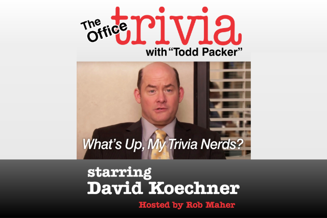 The Office Trivia with Todd Packer