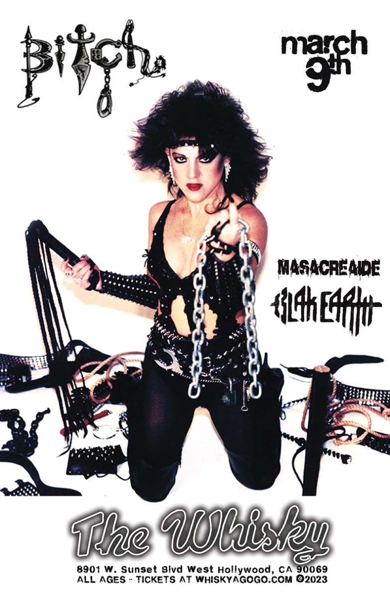 BITCH, Blak Earth, Rivetskull, Dark Matter, Masacreaide, Sunset Apollo, Derezzed From Time