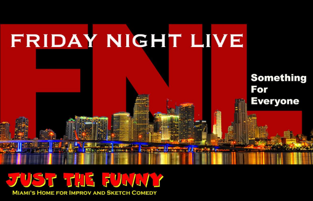 Tickets for Friday Night Live - Improv Comedy Show | TicketWeb - Just the  Funny in Miami, US