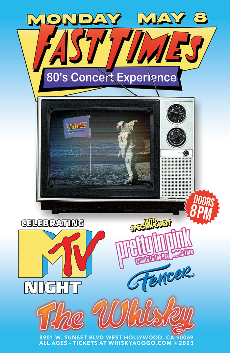 Fast Times, Pretty In Pink (a tribute to the Psychedelic Furs), Fencer