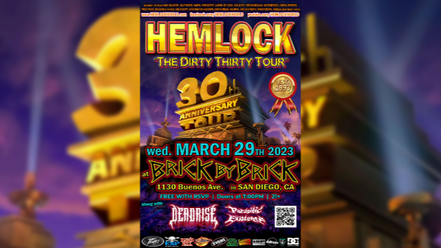 Hemlock with special guests at Brick by Brick